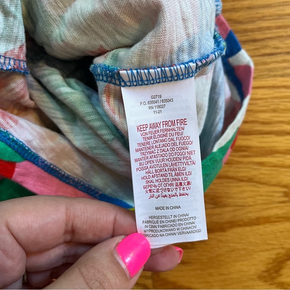 Boden girls multicolored cloud romper size 7-8 - Picture 4 of 5